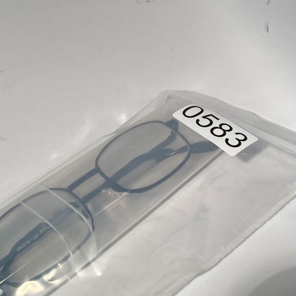 Reading Glasses 2.50 Rectangular Black Metal Readers - Picture 9 of 10